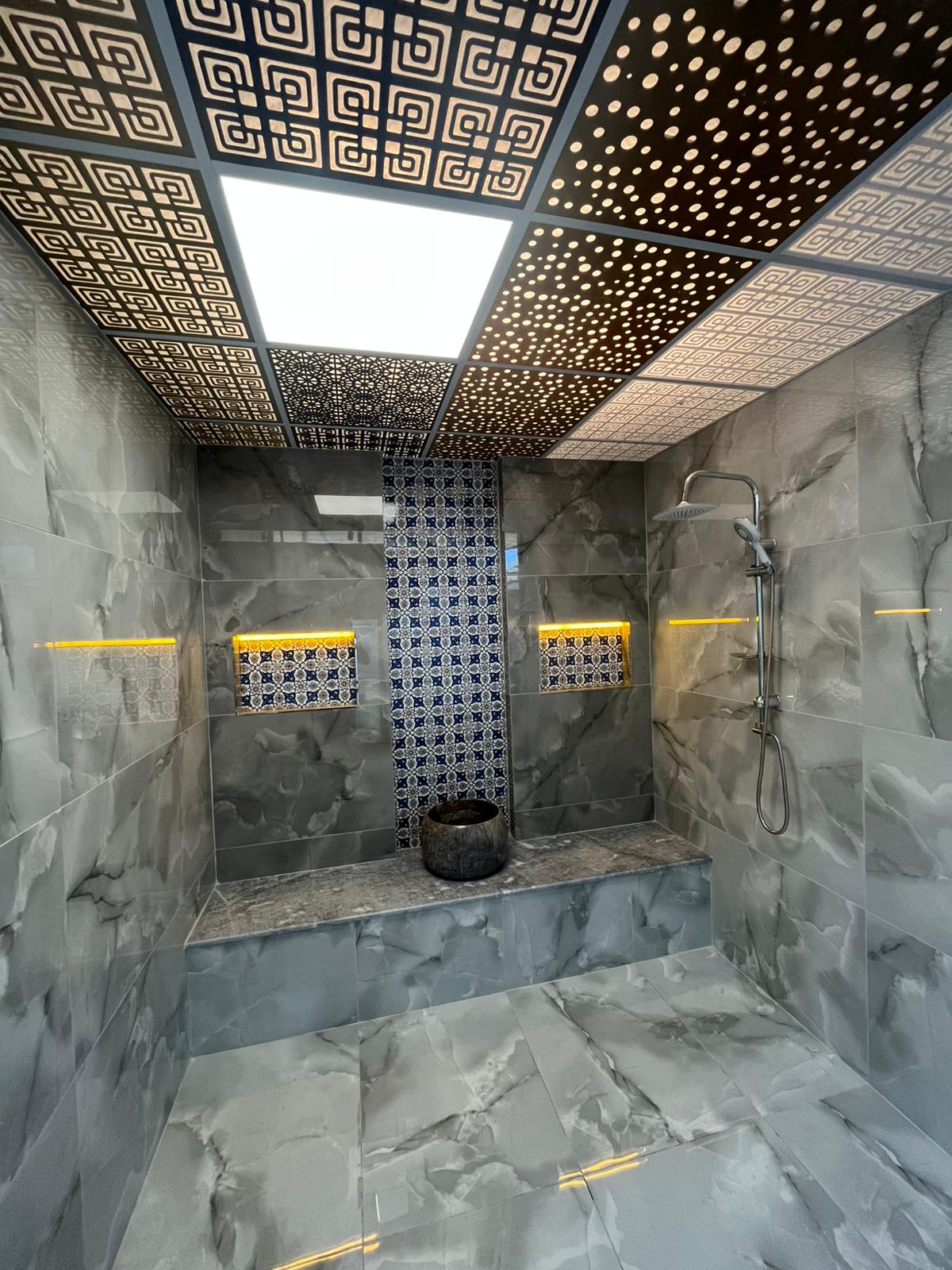 Showroom Hamam Konsept Banyo Detayı